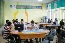 广东岭南现代技师学院财贸商务学院实训场室介绍